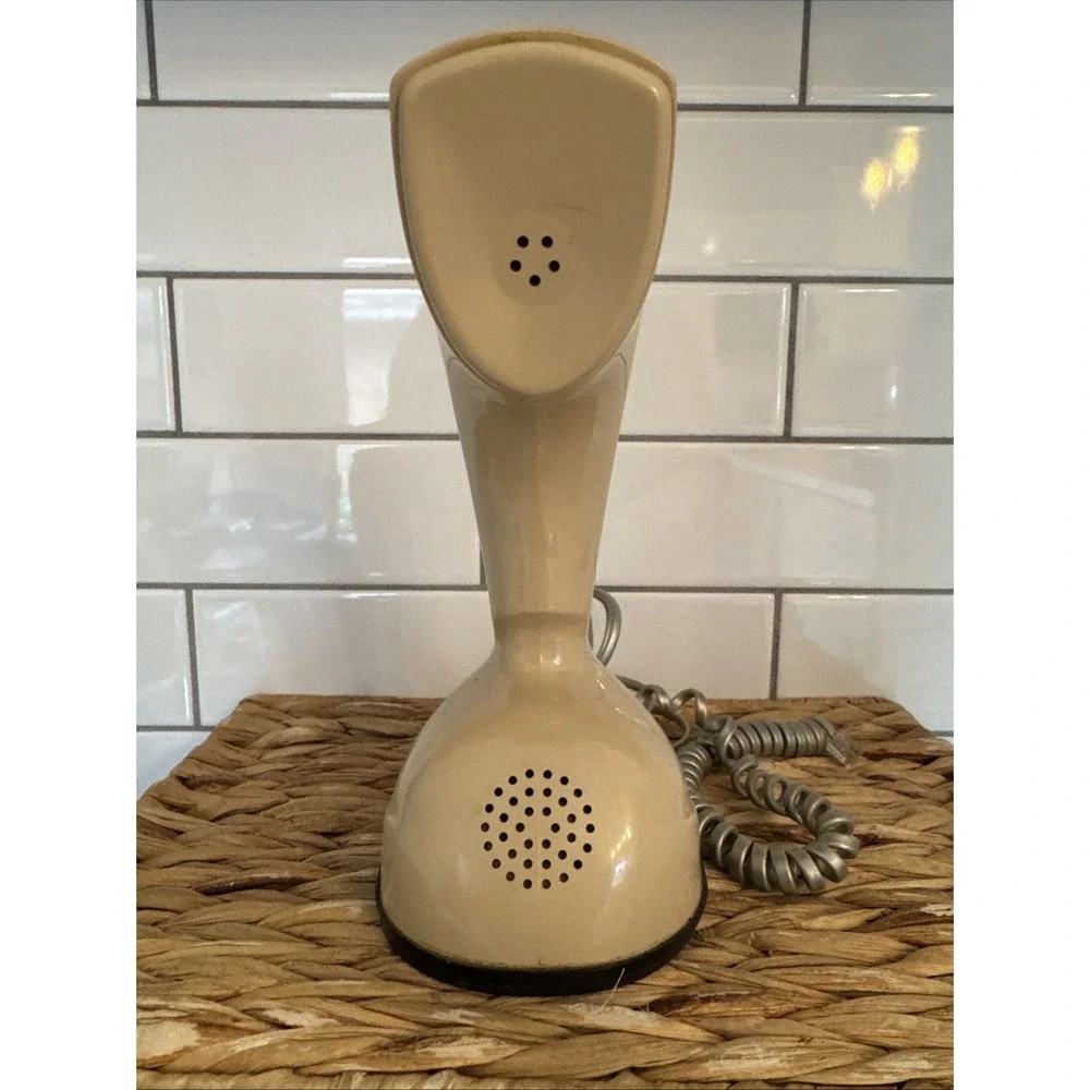 Ericofon Telephone Cobra Ivory Vintage Rotary MCM North‎ Electric Excellent Cond